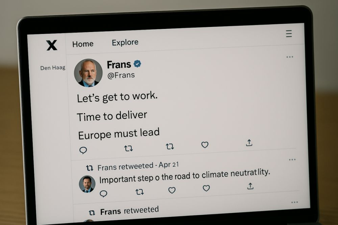 Van tweet tot toonbeeld van beleid